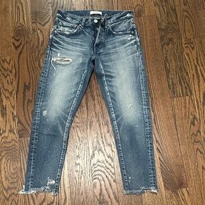 Moussy Vintage Dark Blue Denim